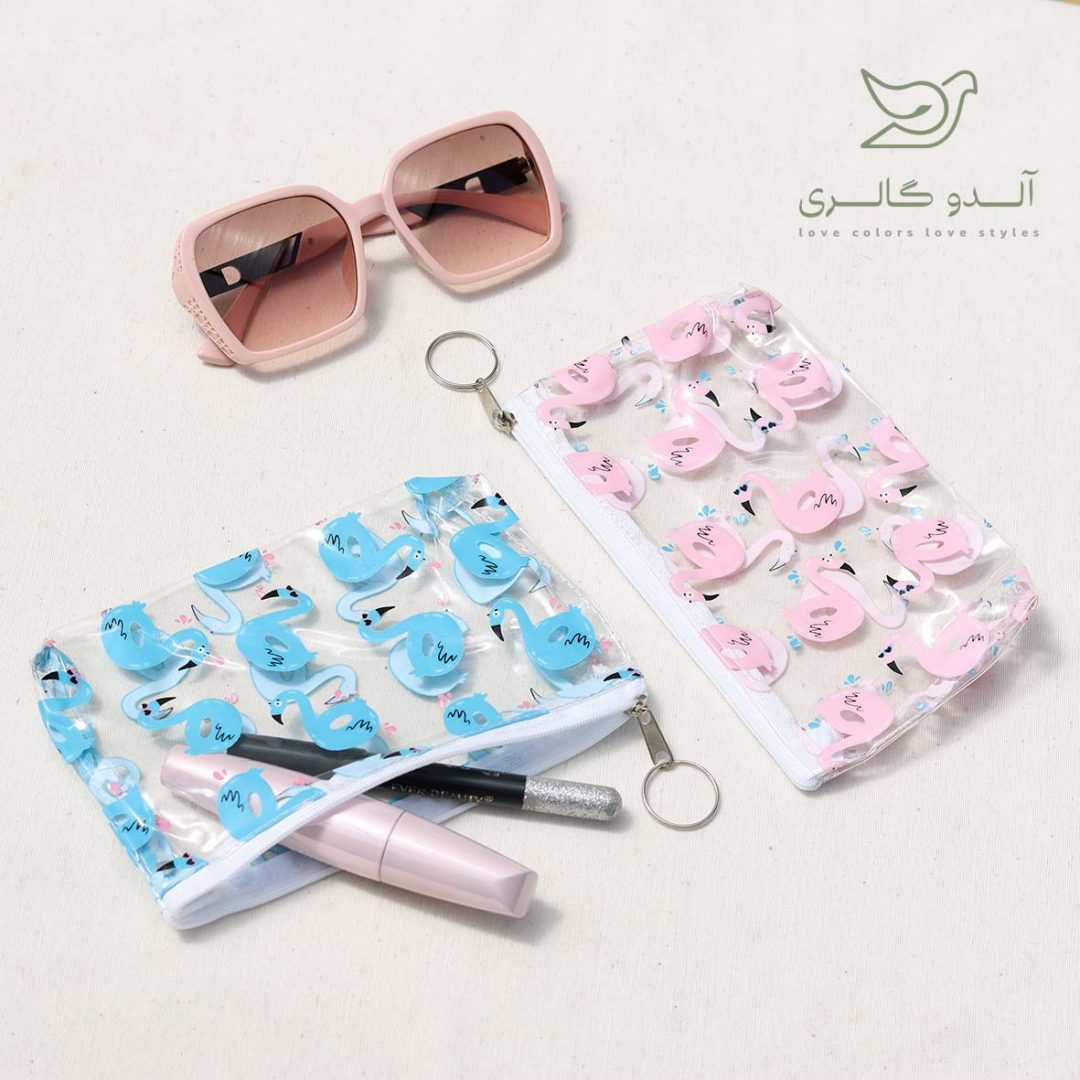 کیف طلقی آرایشی فلامینگو - Image 4