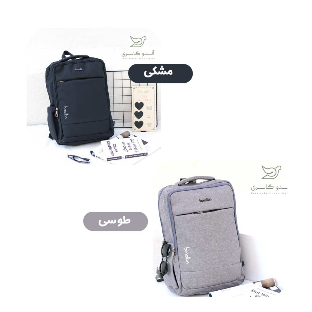 کوله پشتی لپ تاپ بنتونا کد1 - Image 2