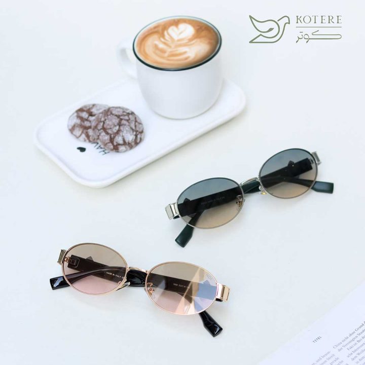 عینک دسته فلزی شارا